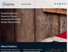 Tablet Screenshot of dophes.com